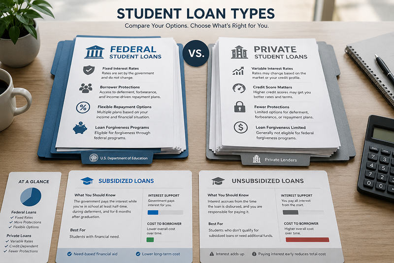 Federal vs. Private Student Loans: The Late Payment Penalty Gap Most Borrowers Don't See Coming
